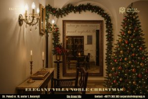 Eko Group Vila și decoratiuni de craciun în stil interbelic: Eleganța nobiliară readusă la viață în Crăciunul anilor ’30