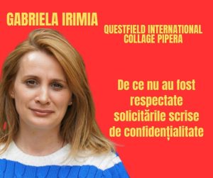 Gabriela Irimia, acuzată de bullying psihologic: un nou caz ridică semne de întrebare